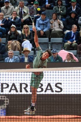 TENNIS - Internazionali di Tennis - Internazionali BNL d Italia Photo by IPA ABACAPRESS.COM84732503 - Semifinal match in Rome against Casper Ruud NOR during Internazionali BNL d Italia, International Tennis match in Rome, Italy, May 15 2026 Rome Italy  Copyright: xIPAxSport ABACAx