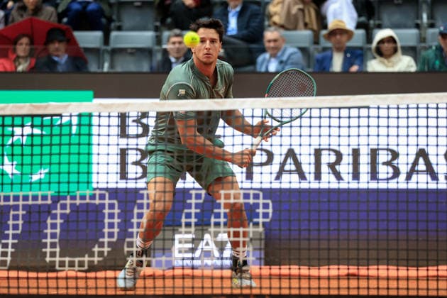 TENNIS - Internazionali di Tennis - Internazionali BNL d Italia Photo by IPA ABACAPRESS.COM84732505 - Semifinal match in Rome against Casper Ruud NOR during Internazionali BNL d Italia, International Tennis match in Rome, Italy, May 15 2026 Rome Italy  Copyright: xIPAxSport ABACAx