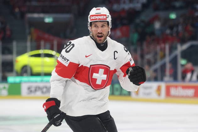 World Championship 2026 USA SUI Roman Josi Switzerland 15 05 2026 Swiss Life Arena Zuerich , SWITZERLAND, Men IIHF Ice Hockey World Championship Zurich 2026 Group USA Switzerland Roman Josi Switzerland