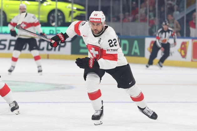 World Championship 2026 USA SUI Nino Niederreiter Switzerland 15 05 2026 Swiss Life Arena Zuerich , SWITZERLAND, Men IIHF Ice Hockey World Championship Zurich 2026 Group USA Switzerland Nino Niederreiter Switzerland