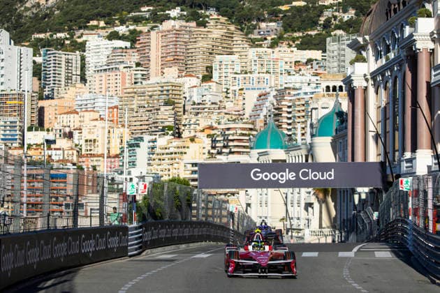2026 FORMULA E MONACO ePRIX 01 ROWLAND Oliver (gbr), Nissan Formula E Team, Nissan e-4ORCE 05, action during the Monaco ePrix, 9th and 10th round of the 2025-26 ABB FIA Formula E World Championship, WM, Weltmeisterschaft on the Circuit de Monaco from Mai 16 to 17, 2026 in Monte-Carlo, Monaco - Monte-CarloMonaco  Copyright: xJULIENxDELFOSSEx