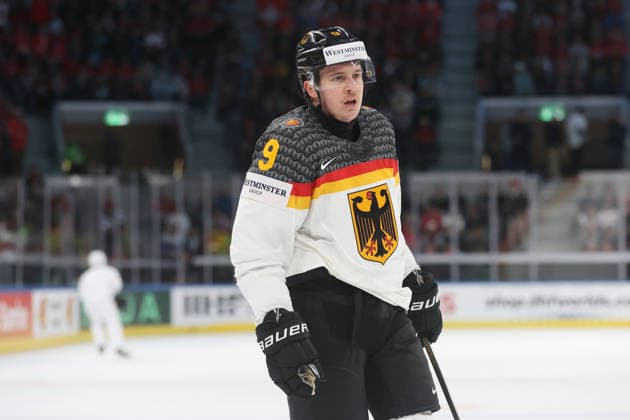 World Championship 2026 GER FIN Leon Gawanke GER 15 05 2026 Swiss Life Arena Zuerich , SWITZERLAND, Men IIHF World Championship Zurich 2026 Group A Germany Finland Leon Gawanke GER
