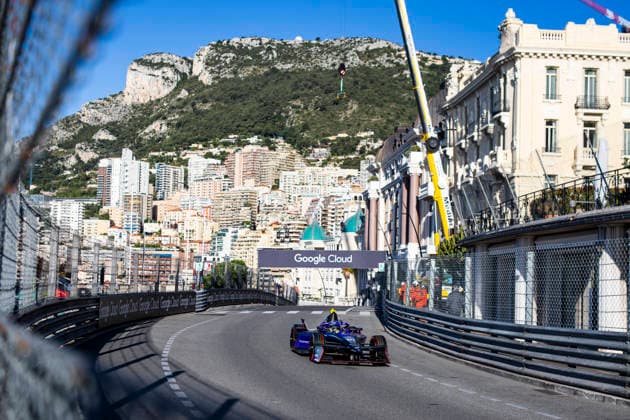2026 FORMULA E MONACO ePRIX 51 MULLER Nico (swi), Porsche Formula E Team, Porsche 99X Electric, action during the Monaco ePrix, 9th and 10th round of the 2025-26 ABB FIA Formula E World Championship, WM, Weltmeisterschaft on the Circuit de Monaco from Mai 16 to 17, 2026 in Monte-Carlo, Monaco - Monte-CarloMonaco  Copyright: xJULIENxDELFOSSEx