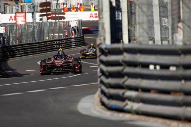 2026 FORMULA E MONACO ePRIX 21 DE VRIES Nyck (nld), Mahindra Racing, Mahindra M12Electro, action during the Monaco ePrix, 9th and 10th round of the 2025-26 ABB FIA Formula E World Championship, WM, Weltmeisterschaft on the Circuit de Monaco from Mai 16 to 17, 2026 in Monte-Carlo, Monaco - Monte-CarloMonaco  Copyright: xJULIENxDELFOSSEx