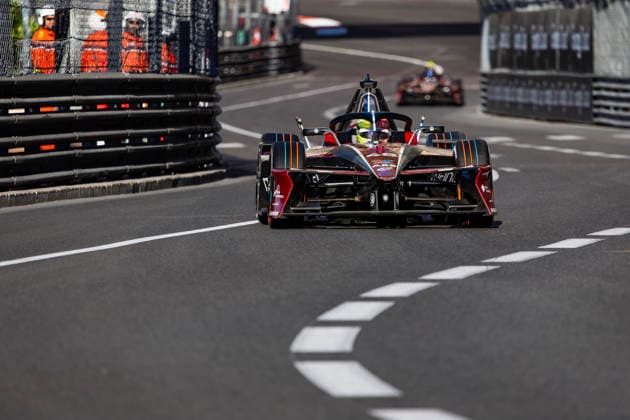 2026 FORMULA E MONACO ePRIX 48 MORTARA Edoardo (swi), Mahindra Racing, Mahindra M12Electro, action during the Monaco ePrix, 9th and 10th round of the 2025-26 ABB FIA Formula E World Championship, WM, Weltmeisterschaft on the Circuit de Monaco from Mai 16 to 17, 2026 in Monte-Carlo, Monaco - Monte-CarloMonaco  Copyright: xJULIENxDELFOSSEx
