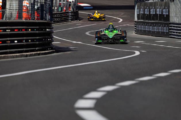 2026 FORMULA E MONACO ePRIX 14 ERIKSSON Joel (swe), Envision Racing, Jaguar I-Type 7, action during the Monaco ePrix, 9th and 10th round of the 2025-26 ABB FIA Formula E World Championship, WM, Weltmeisterschaft on the Circuit de Monaco from Mai 16 to 17, 2026 in Monte-Carlo, Monaco - Monte-CarloMonaco  Copyright: xJULIENxDELFOSSEx
