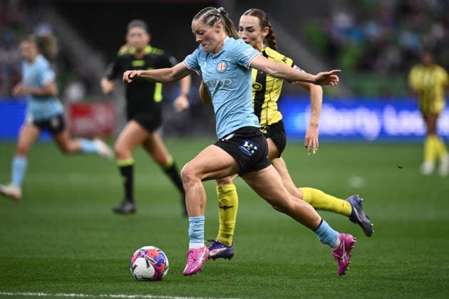 ALEAGUE WOMENS GRAND FINAL, Aideen Keane of Melbourne City during the A-League Women Grand Final match between Melbourne City and Wellington Phoenix at in Melbourne, Saturday, May 16, 2026. ( NO ARCHIVING, EDITORIAL USE ONLY MELBOURNE VICTORIA AUSTRALIA  Copyright: xJOELxCARRETTx 20260516150783745100