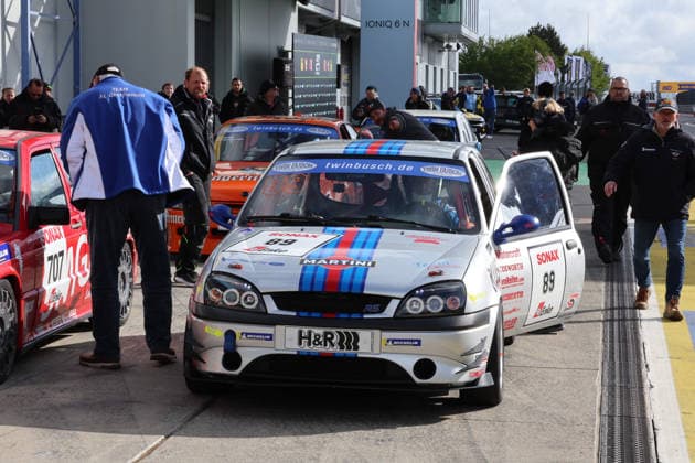 Nürburg, Germany 14 17 May 2026 ADAC Ravenol 24h Race Nürburgring 2026 Saturday Pitlane Pitlane TWL Touring Car Legends Qualifying 2 In the picture 89 Mertens, Marcus Ford Fiesta Zetec 16v Nürburgring Rheinland Pfalz Copyright: xFotostandx xFabianxWernerx