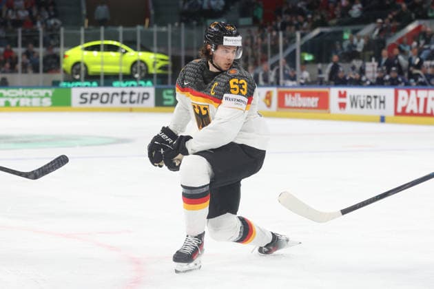World Championship 2026 GER FIN Moritz Seider GER 15 05 2026 Swiss Life Arena Zuerich , SWITZERLAND, Men IIHF World Championship Zurich 2026 Group A Germany Finland Moritz Seider GER