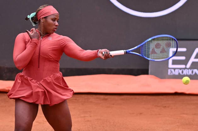 IPA84742847 - Taylor Townsend of USA against Nicole Melichar-Martinez of USA and Cristina Bucsa of Spain during the Internazionali BNL d Italia Day Eleven at Foro Italico on May 15, 2026 in Rome, Italy.  Copyright: xDomenicoxCippitelli IPAxSportx xx 84742847