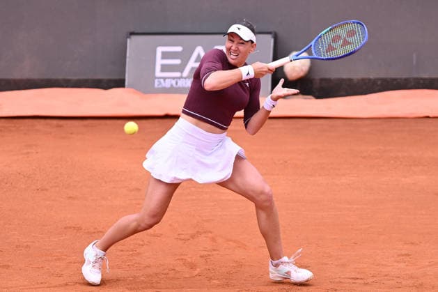 IPA84742919 - Nicole Melichar-Martinez of USA against Taylor Townsend of USA and Kate?ina Siniakova of Czech Republic during the Internazionali BNL d Italia Day Eleven at Foro Italico on May 15, 2026 in Rome, Italy.  Copyright: xDomenicoxCippitelli IPAxSportx xx 84742919