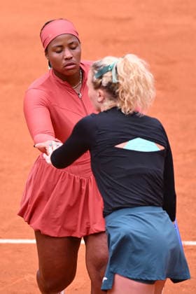 IPA84742909 - Taylor Townsend of USA and Kate?ina Siniakova of Czech Republic against Nicole Melichar-Martinez of USA and Cristina Bucsa of Spain during the Internazionali BNL d Italia Day Eleven at Foro Italico on May 15, 2026 in Rome, Italy.  Copyright: xDomenicoxCippitelli IPAxSportx xx 84742909