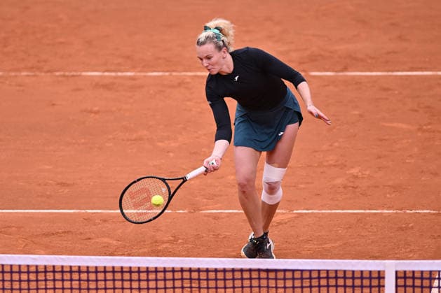 TENNIS - Internazionali di Tennis - Internazionali BNL d Italia Photo by IPA ABACAPRESS.COM84742856 - Kate?ina Siniakova of Czech Republic against Nicole Melichar-Martinez of USA and Cristina Bucsa of Spain during the Internazionali BNL d Italia Day Eleven at Foro Italico on May 15, 2026 in Rome, Italy. Rome Italy  Copyright: xIPAxSport ABACAx