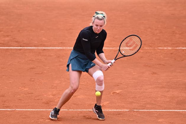 Internazionali BNL D Italia 2026 - Day Eleven Katerina Siniakova of the Czech Republic competes against Nicole Melichar-Martinez of the United States and Cristina Bucsa of Spain during the Internazionali BNL d Italia Day Eleven at Foro Italico on May 15, 2026, in Rome, Italy. Rome Italy Italy  Copyright: xDomenicoxCippitellix originalFilename:cippitelli-itainter260515_npJQM.jpg
