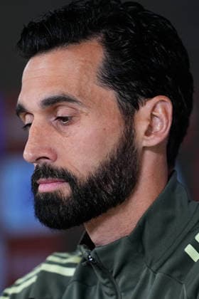 May 16, 2026, Valdebebas, Madrid, Spain: Alvaro Arbeloa, head coach of Real Madrid, attends his press conference, PK, Pressekonferenz during the training day of Real Madrid ahead the Spanish League, LaLiga EA Sports, football match against Sevilla FC at Ciudad Deportiva Real Madrid on May 16, 2026, in Madrid, Spain. Alvaro Arbeloa Press Conference For Real Madrid - Laliga Ea Sports  - ZUMAa181 20260516_zaa_a181_033 Copyright: xDennisxAgyemanx