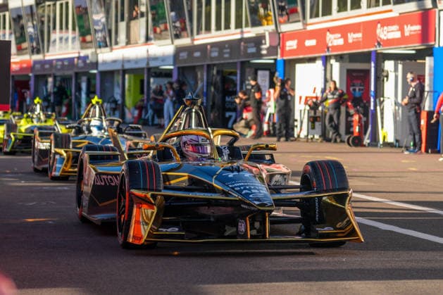 Monaco EPrix Round 9 Taylor Barnard of Great Britain driving the (77) DS Penske DS E-Tense FE25 in the pitlane to start Free Practice 1 of the Monaco E-Prix Round 9 at Circuit de Monaco, Monte Carlo 16 05 2026 UK Newspapers OUT Copyright: xNickxEmmersonx FIL-23438-0002