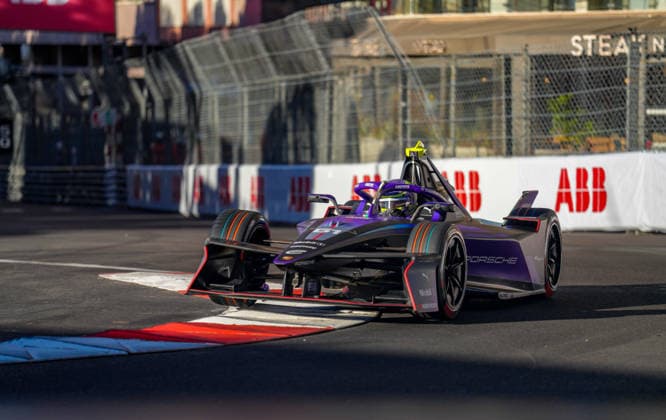 Monaco EPrix Round 9 Nico Muller of Switzerland driving the (51) Porsche Formula E Team Porsche 99X Electric through Sainte-DÃ vote during the Free Practice 1 of the Monaco E-Prix Round 9 at Circuit de Monaco, Monte Carlo 16 05 2026 UK Newspapers OUT Copyright: xNickxEmmersonx FIL-23438-0007