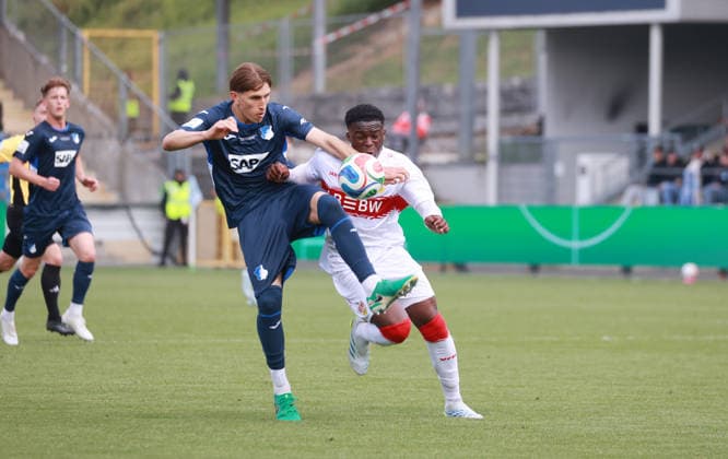 Football, B-Juniors, U17, Final German Championship, TSG 1899 Hoffenheim - VfB Stuttgart