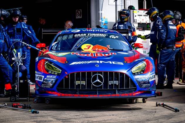 NURBURG Mercedes AMG Team Verstappen Racing Max Verstappen, Lucas Auer, Jules Gounon, Daniel Juncadella Mercedes AMG GT3 during the Warm Up ADAC RAVENOL 24h Nurburgring on May 16, 17, 2026 in Germany Photo by Jack Brekelmans EYE4IMAGES DeFodi Images