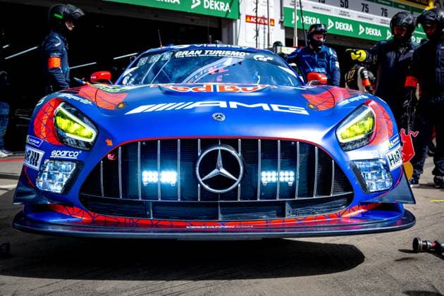 NURBURG Mercedes AMG Team Verstappen Racing Max Verstappen, Lucas Auer, Jules Gounon, Daniel Juncadella Mercedes AMG GT3 during the Warm Up ADAC RAVENOL 24h Nurburgring on May 16, 17, 2026 in Germany Photo by Jack Brekelmans EYE4IMAGES DeFodi Images