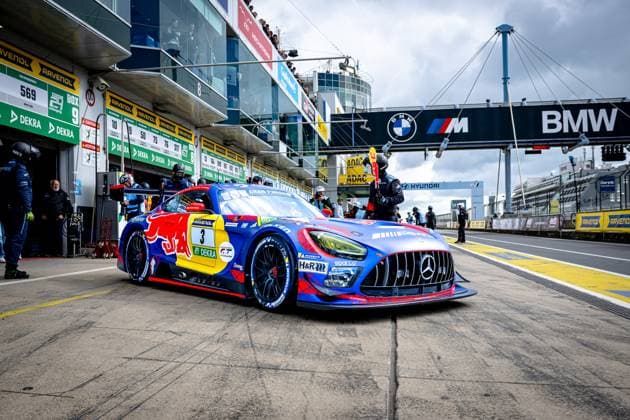 NURBURG Mercedes AMG Team Verstappen Racing Max Verstappen, Lucas Auer, Jules Gounon, Daniel Juncadella Mercedes AMG GT3 during the Warm Up ADAC RAVENOL 24h Nurburgring on May 16 17, 2026 in Germany Photo by Jack Brekelmans EYE4IMAGES DeFodi Images