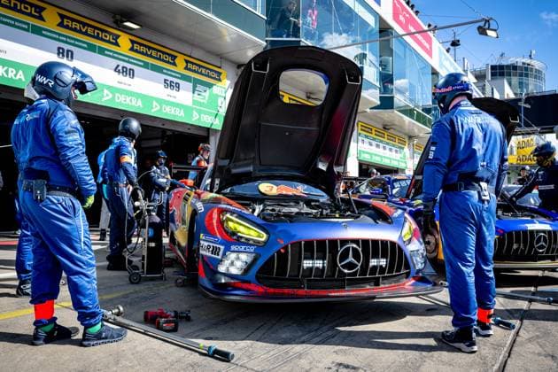 NURBURG Mercedes AMG Team Verstappen Racing Max Verstappen, Lucas Auer, Jules Gounon, Daniel Juncadella Mercedes AMG GT3 during the Warm Up ADAC RAVENOL 24h Nurburgring on May 16 17, 2026 in Germany Photo by Jack Brekelmans EYE4IMAGES DeFodi Images