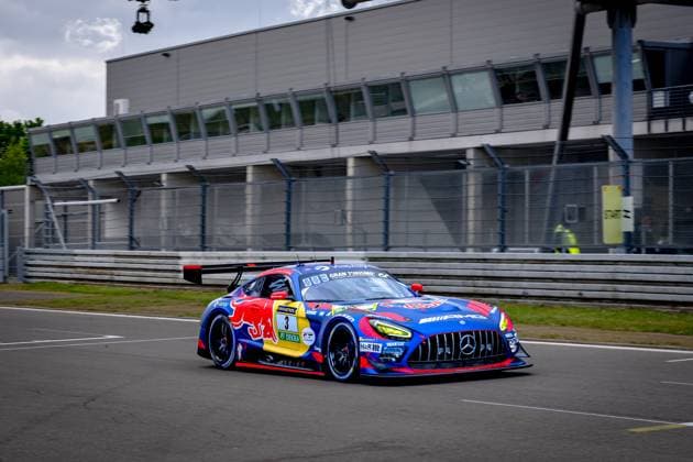 NURBURG Mercedes AMG Team Verstappen Racing Max Verstappen, Lucas Auer, Jules Gounon, Daniel Juncadella Mercedes AMG GT3 during the Warm Up ADAC RAVENOL 24h Nurburgring on May 16 17, 2026 in Germany Photo by Jack Brekelmans EYE4IMAGES DeFodi Images