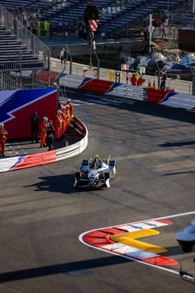 Antonio Felix da Costa Jaguar TCS Racing, 13 first free practice Free Practice 1, ABB FIA Formula E World Championship, Monaco e Prix 2026, Monte Carlo, Season 12 2025 26, Round 9, 16 05 2026, ABB FIA Formula E World Championship, Monaco e Prix 2026, Monte Carlo, Season 12 2025 26, Round 9, 16 05 2026 Monte Carlo Copyright: xEibner-Pressefoto LauraxRoemerx EP_LRR