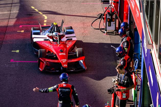 Jean Eric Vergne Citroen Racing, Rookie driver first free practice Free Practice 1, Pit lane, ABB FIA Formula E World Championship, Monaco e Prix 2026, Monte Carlo, Season 12 2025 26, Round 9, 16 05 2026, ABB FIA Formula E World Championship, Monaco e Prix 2026, Monte Carlo, Season 12 2025 26, Round 9, 16 05 2026 Monte Carlo Copyright: xEibner-Pressefoto LauraxRoemerx EP_LRR