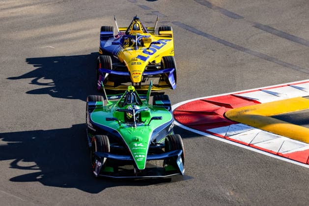 Joel Eriksson Envision Racing, 14 and Zane Maloney Lola Yamaha ABT Formula E Team, 22 , first free practice Free Practice 1, ABB FIA Formula E World Championship, Monaco e Prix 2026, Monte Carlo, Season 12 2025 26, Round 9, 16 05 2026, ABB FIA Formula E World Championship, Monaco e Prix 2026, Monte Carlo, Season 12 2025 26, Round 9, 16 05 2026 Monte Carlo Copyright: xEibner-Pressefoto LauraxRoemerx EP_LRR