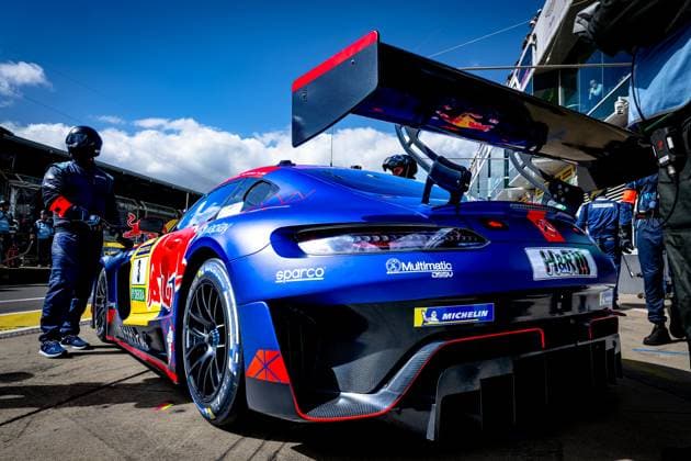 NURBURG Mercedes AMG Team Verstappen Racing Max Verstappen, Lucas Auer, Jules Gounon, Daniel Juncadella Mercedes AMG GT3 during the Warm Up ADAC RAVENOL 24h Nurburgring on May 16, 17, 2026 in Germany Photo by Jack Brekelmans EYE4IMAGES DeFodi Images