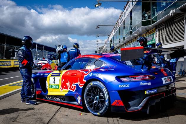 NURBURG Mercedes AMG Team Verstappen Racing Max Verstappen, Lucas Auer, Jules Gounon, Daniel Juncadella Mercedes AMG GT3 during the Warm Up ADAC RAVENOL 24h Nurburgring on May 16 17, 2026 in Germany Photo by Jack Brekelmans EYE4IMAGES DeFodi Images