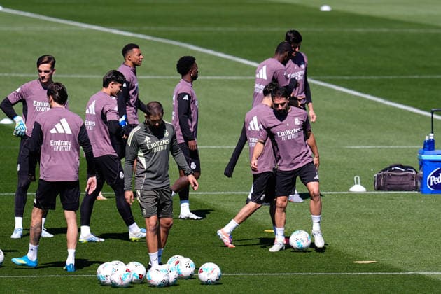 May 16, 2026, Valdebebas, Madrid, Spain: Daniel Carvajal during the training day of Real Madrid ahead the Spanish League, LaLiga EA Sports, football match against Sevilla FC at Ciudad Deportiva Real Madrid on May 16, 2026, in Valdebebas, Madrid, Spain. Real Madrid Training Session - Laliga Ea Sports - ZUMAa181 20260516_zaa_a181_063 Copyright: xDennisxAgyemanx