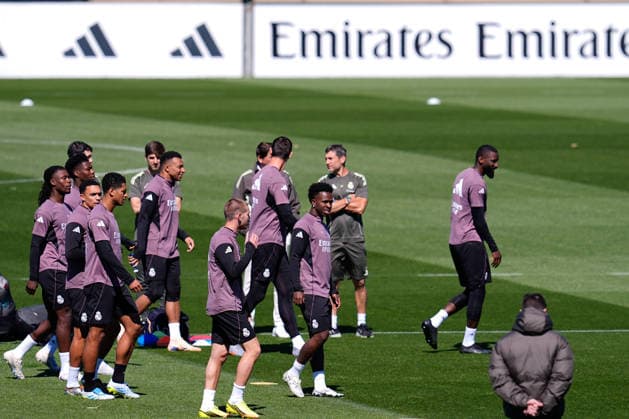 Football, Spain, Real Madrid, Training