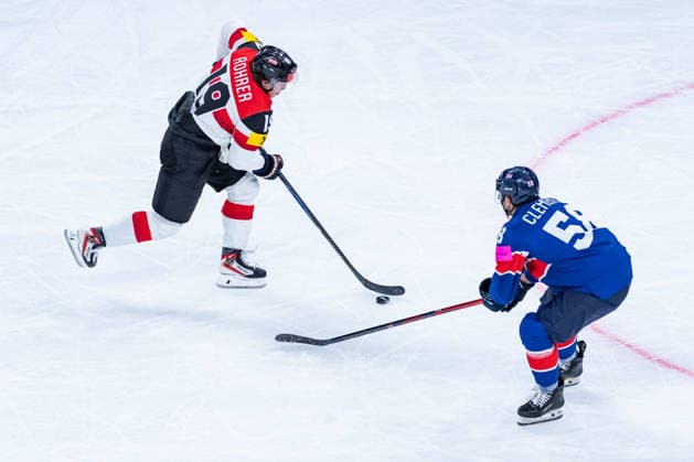 ZURICH, SWITZERLAND - MAY 16: XXX during the Preliminary Round - Group A Match 5 between Great Britain and Austria at the IIHF Ice hockey, Eishockey World Championship, WM, Weltmeisterschaft 2026, Swiss Life Arena on May 16, 2026 in Zurich, Switzerland. Zurich Switzerland Copyright: xTimoxSteinx