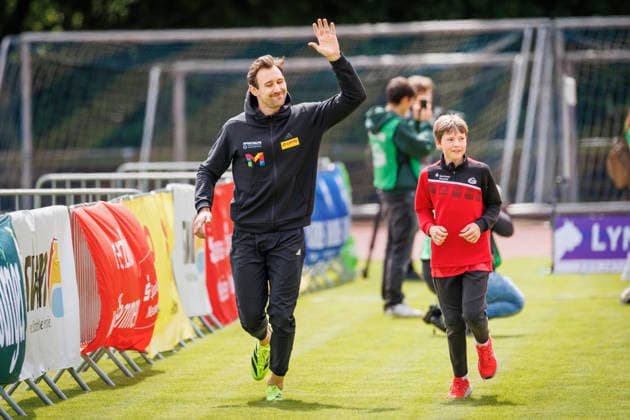 Lotto Deichmeeting Neuwied, 16 05 2026 Niklas Kaul USC Mainz at the presentation of the Lotto Deichmeeting on 16 05 2026 in the Rhein Wied Stadium, Neuwied Rhineland Palatinate Copyright: xBEAUTIFULxSPORTS B.Hoffmannx