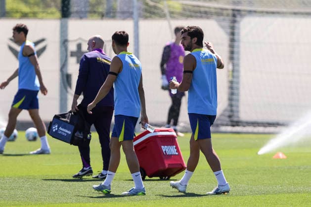 May 16, 2026, Sant Joan Despi, Barcelona, SPAIN: Ferran Torres during the training day of FC Barcelona, Barca ahead the Spanish League, Laliga EA Sports, football match against Real Betis at Ciudad Esportiva Joan Gamper on May 16, 2026 in Sant Joan Despi, Barcelona, Spain. Sant Joan Despi SPAIN - ZUMAa181 20260516_zaa_a181_094 Copyright: xJavierxBorregox