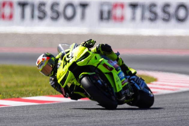 May 16, 2026, Barcelona, Barcelona, Spain: MONTMELO, SPAIN - MAY 16: Fabio Di Giannantonio 49 of Pertamina Enduro VR46 Racing Team during Free Practice 2 for the MotoGP Grand Prix of Catalunya at Circuit de Barcelona-Catalunya on May 16, 2026 in Montmelo, Spain. MotoGP Grand Prix Of Catalunya 2026  - ZUMAs316 20260516_znp_s316_003 Copyright: xMartixSeguraxRamonedax