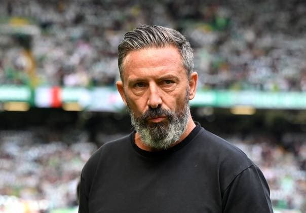 Derek McInnes, manager of Hearts Celtic v Heart of Midlothian, William Hill Scottish Premiership, Football, Celtic Park, Glasgow, Scotland, UK - 16 May 2026Glasgow Celtic Park United Kingdom EDITORIAL USE ONLY No use with unauthorised audio, video, data, fixture lists, club league logos or live services. Online in-match use limited to 120 images, no video emulation. No use in betting, games or single club league player publications. Copyright: xMarkxRunnacles Shutterstockx 16876830bf