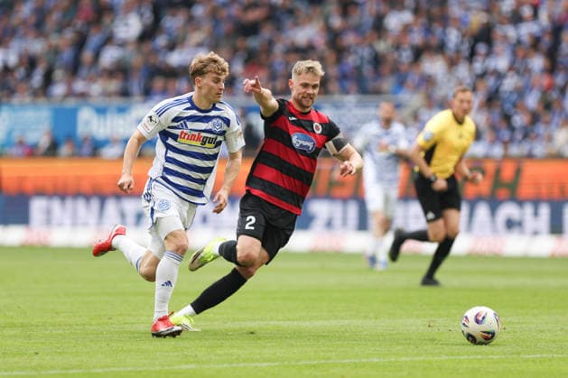 Football, 3rd League, MSV Duisburg - Viktoria Köln