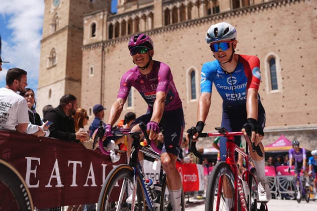 France™s Paul Magnier of Soudal Quick-Step during Stage 8 of the Giro d™Italia, from Chieti to Fermo, Italy, Saturday, May 16, 2026.  Copyright: xMassimoxPaolone LaPressex