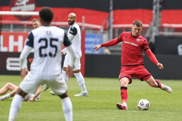 3 Liga FC Ingolstadt 04 SV Waldhof Mannheim Jonas Scholz 15, FCI 3 Liga FC Ingolstadt 04 Season 2025 2026 SV Waldhof Mannheim