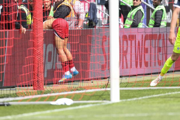 3 Liga FC Ingolstadt 04 SV Waldhof Mannheim Missed scoring chance Marcel Costly 22, FCI ends up behind the bar 3 Liga FC Ingolstadt 04 Season 2025 2026 SV Waldhof Mannheim