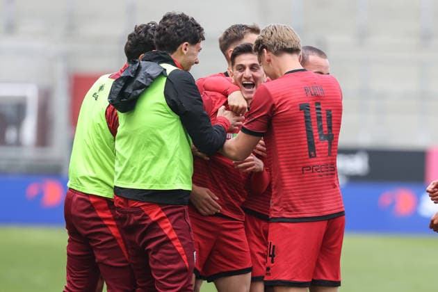 3 Liga FC Ingolstadt 04 SV Waldhof Mannheim Goal Cheer Goal Emre Gül 5, FCI 3 0 Mattis Hoppe 2, FCI Ognjen Drakulic 30, FCI Georgios Antzoulas 6, FCI Simon Lorenz 32, FCI Max Plath 14 FCI 3 Liga FC Ingolstadt 04 Season 2025 2026 SV Waldhof Mannheim