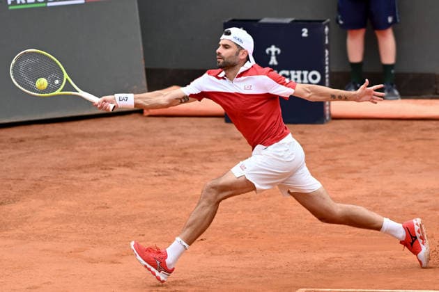 Tennis, ATP tournament in Rome, Double