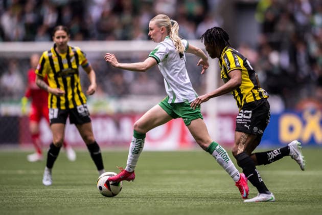 260516 Hammarbys Emilie Joramo during the final of the Swedish Cup between Hammarby and Häcken on May 16, 2026 in Stockholm  Copyright: MAXIMxTHORE BB260516MT012