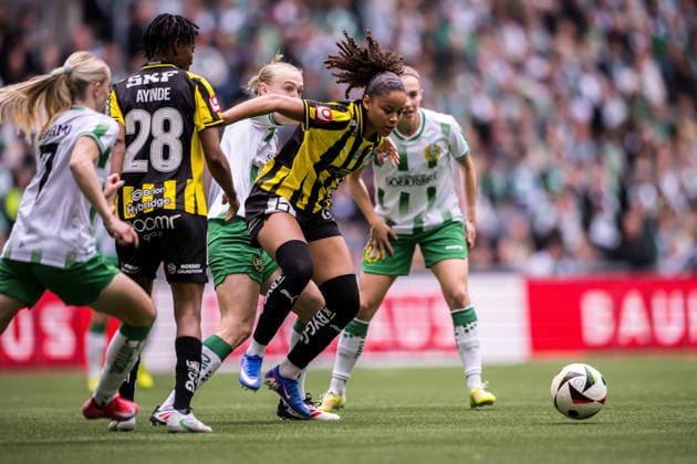 260516 Häckens Felicia Schröder during the final of the Swedish Cup between Hammarby and Häcken on May 16, 2026 in Stockholm  Copyright: MAXIMxTHORE BB260516MT013