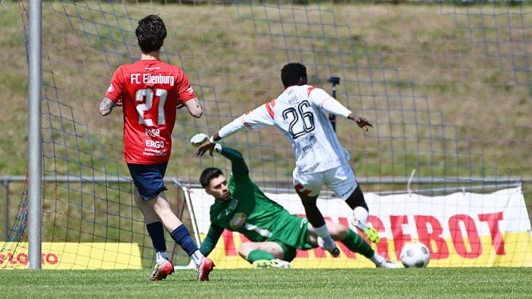 Football, RL Nordost, FC Eilenburg - Hallescher FC