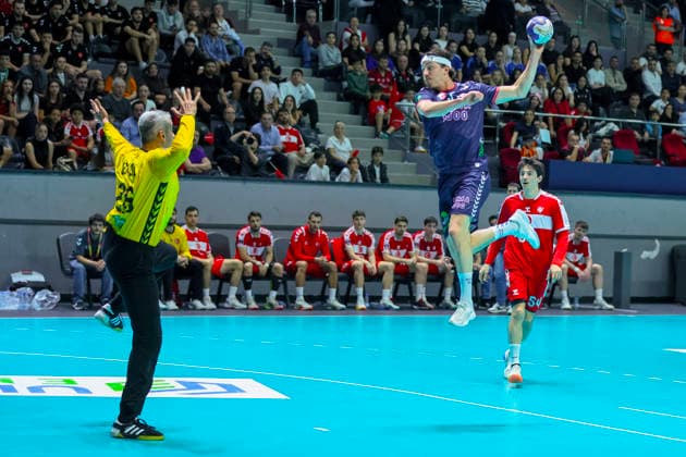 Men s World Cup qualifying match in handball Turkey Norway Ankara 20260516 Norway s Vetle Ronningen and Robin Paulsen Haug before the World Championship qualifying match in men s handball between Turkey and Norway at the THF Spor Complex in Ankara Photo Adem Atlan NTB Ankara Turkey EDITORIAL USE ONLY RESTRICTED USE FOR BETTING COMPANIES  Copyright: xAdemxAltanx xNTBx