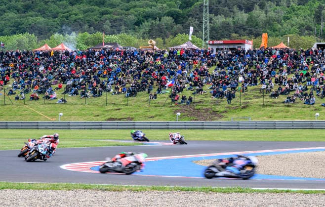 World Superbike Championship - WorldSBK Czech Round 2026, the first superbike race, at Autodrom Most, in Most, Czech Republic, on May 16, 2026. (CTKxPhoto OndrejxHajek) CTKPhotoP2026051603648  CTKPhotoP2026051603648